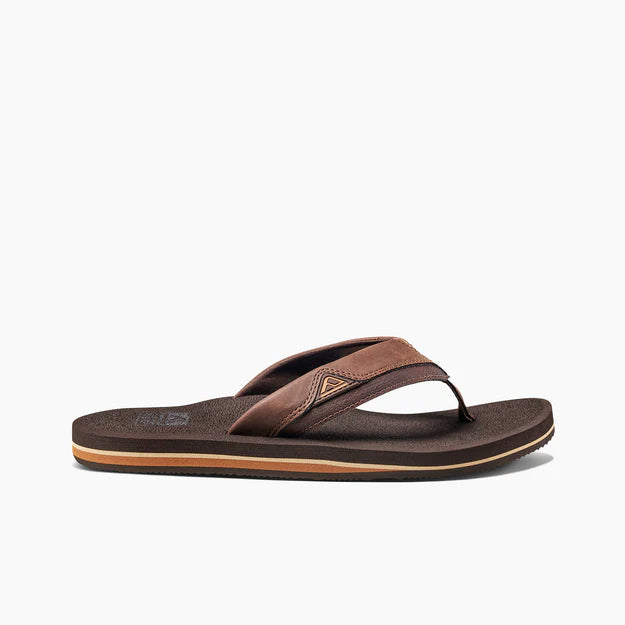 Reef Mens Cushion Dawn Flip Flops - Brown