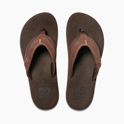 Reef Mens Cushion Dawn Flip Flops - Brown